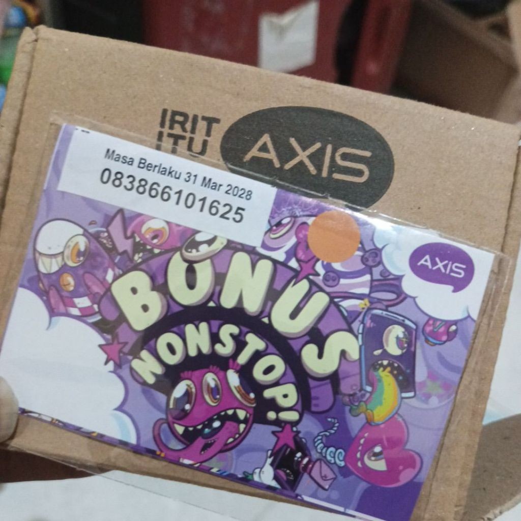 AXIS 3GB exp 2027 segel