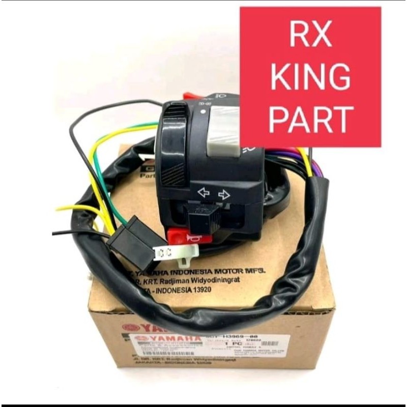 HOLDER SAKLAR LAMPU KIRI RX KING ORIGINAL YAMAHA