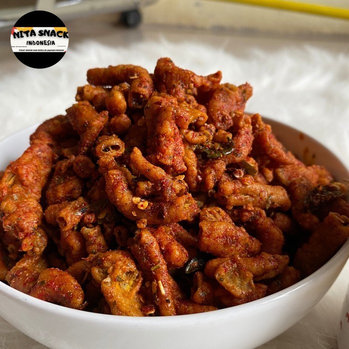 

Usus Ayam Krispi Pedas / Usus Crispy pedas 1kg
