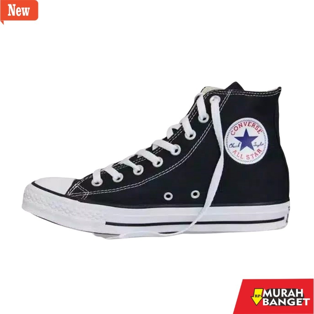 sepatu sneakers pria brand lokal Converse All Star Sepatu Sekolah Sneakers Kasual Pria Wanita size 3