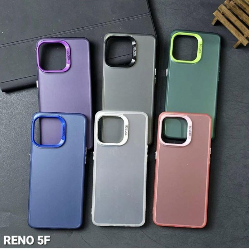 OPPO RENO 5F CASE SOCOOL CASING IMD HYBRID PLATE HOLOGRAM OPPO RENO 5F iStore