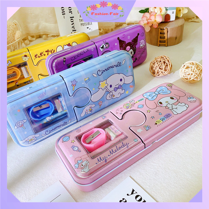 

FASHION FAIR S6003 Kotak Pensil Sanrio Bening 2 Tingkat / Kotak Pensil Sanrio / Kotak Pensil Lucu / Kotak Pensil Anak / Kotak Pensil