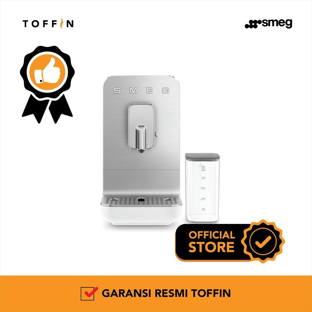 Mesin Kopi Otomatis Smeg BCC13 - Putih, 1400 ml, Thermoblock System