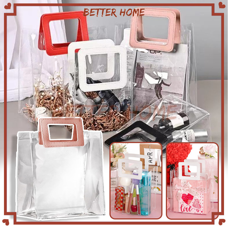 

Hampers Mika PVC Premium Transparan/Tas Hampers Souvenir/Tas Mika Transparan Tebal