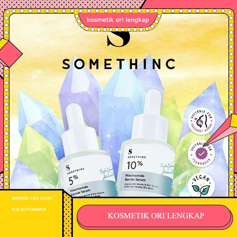 SOMETHINC NIACINAMIDE BARRIER SERUM 5% DAN 10% | Serum Somethinc 