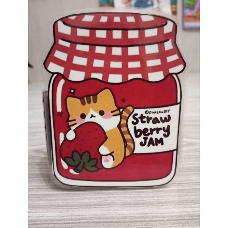 Squishy book Strawberry Jam/ Paper doll book strawberry jam/ Quite Book/toca boca/mainan