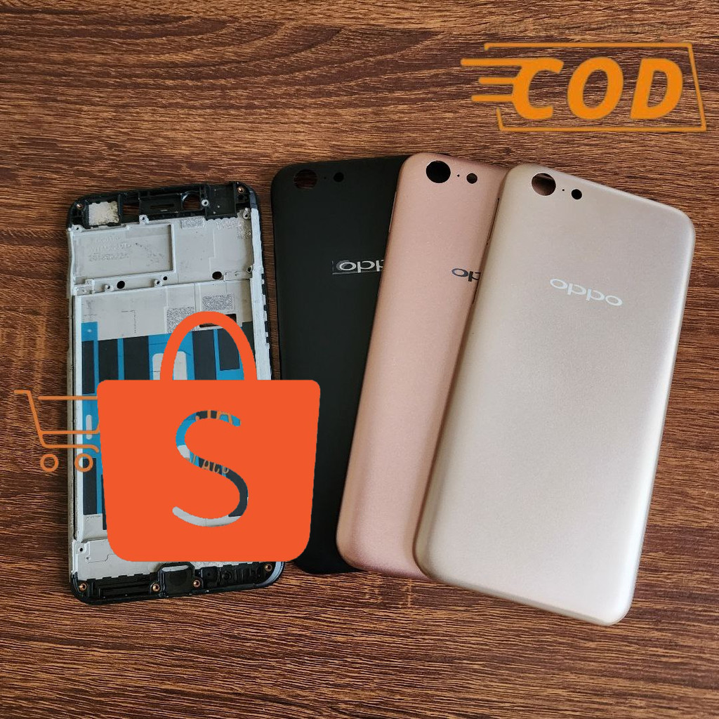 OPPO A71 - Casing Fullset Oppo A71 CPH1717 CPH1801 Backdoor Tutup Belakang Oppo A71 + Frame Lcd Tula