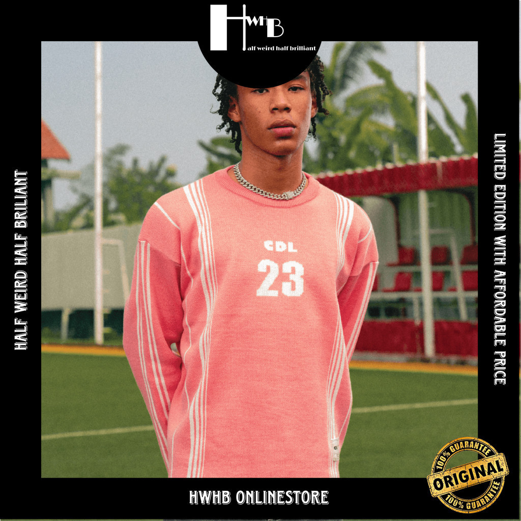 CDL “CASA DEL FÚTBOL” KNITWEAR (PINK) - CALLE DE LARACHE