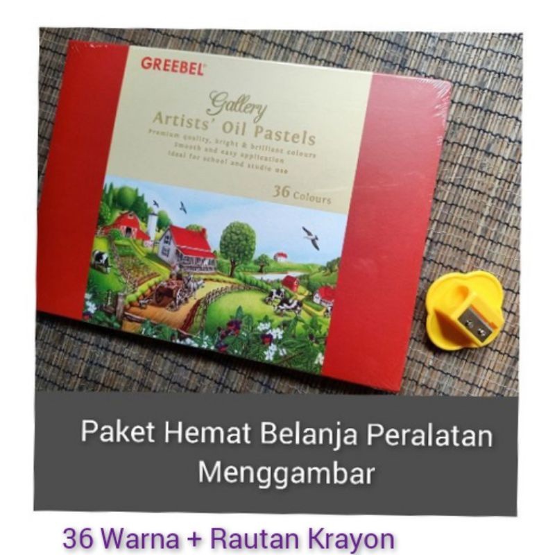 

Krayon Oil Pastel Greebel Artist 36 Greebel Gallery Artist 36 Warna Rautan Krayon Giotto Lubang Besar Peralatan Menggambar