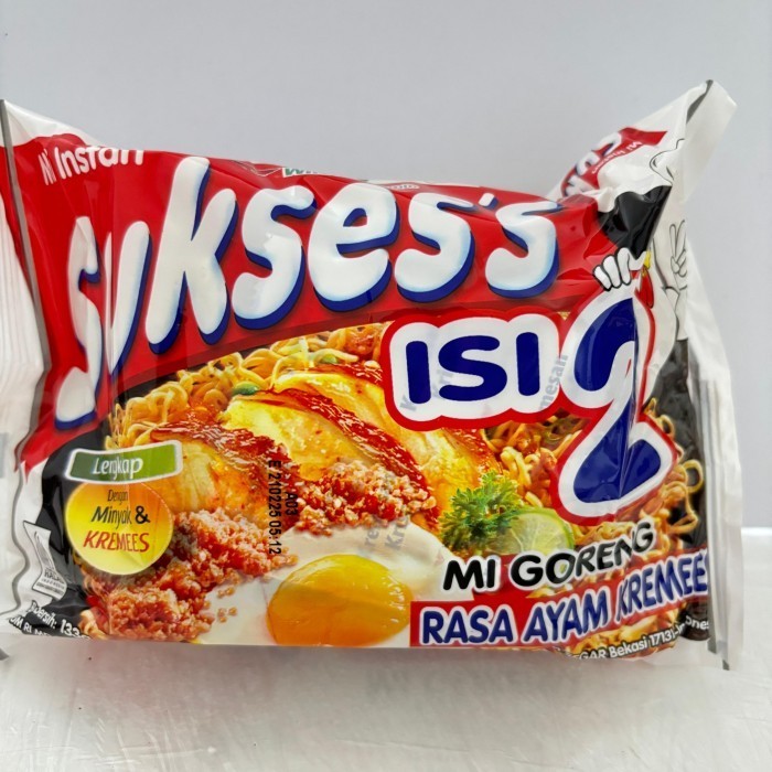 Mie sukses's isi 2 ayam kremes