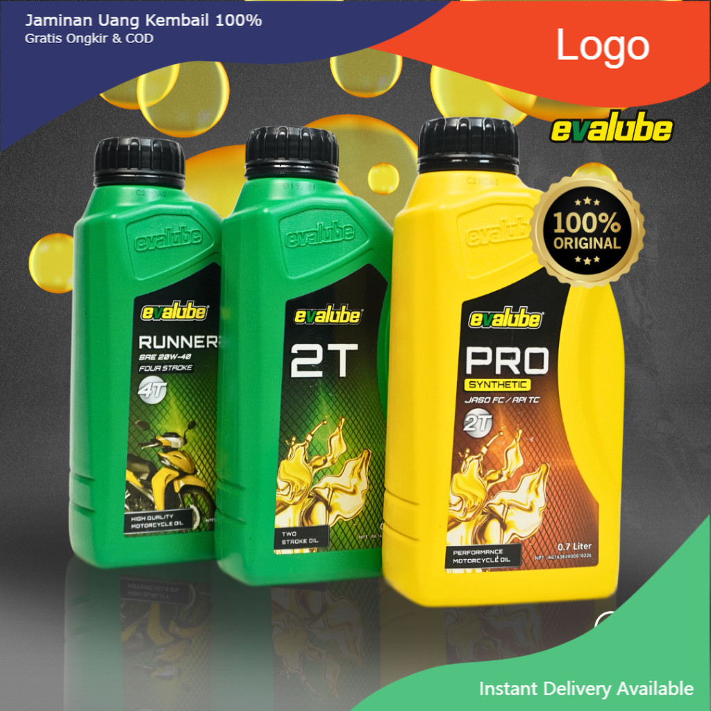 Oli Motor Evalube 2T TB 0,7L