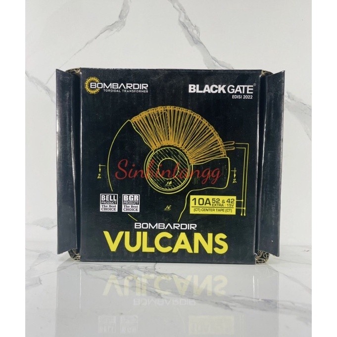 Trafo Donat Toroid Bombardir 10A CT 52V