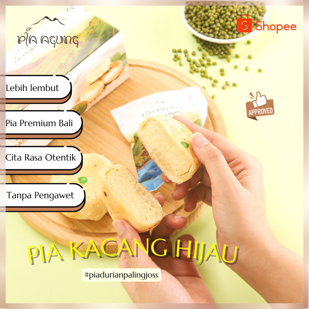 

Pia Agung Bali Kacang Hijau Ijo Oleh Oleh2 Khas Asli Bali Murah Official Store