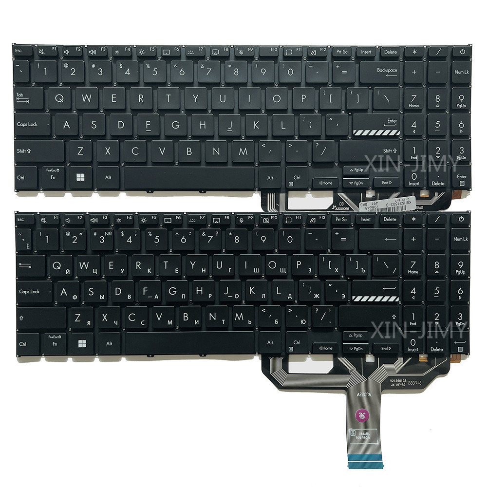 PREORDER X1502 US/Russian Backlight Keyboard for ASUS X1502ZA X1502VA X1503Z X1503ZA K6602Z M1503Q M