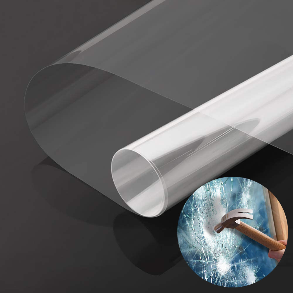 2/3/5M Transparent Safety Security Window Film Glass Protective Sticker Clear Film Anti Shatter Expl