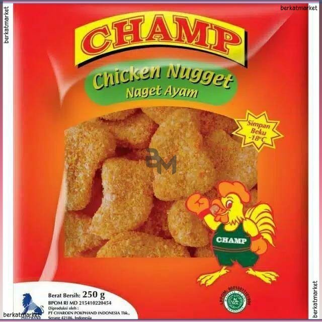 

Champ Chicken Nugget Naget Abc Stick Ayam 250gr 200gr 500gr 1kg Crunchy Food Macam Kecil Frozen Burger Crispy Isi 2 24 500 100 50 Gr Pcs