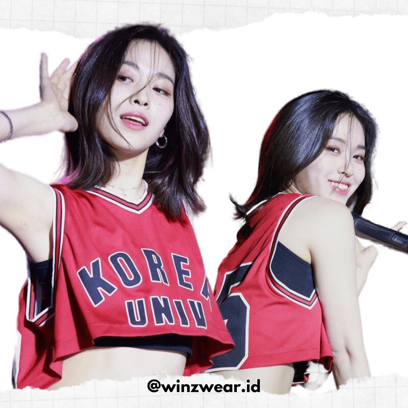 YR56VZ WINZ JERSEY BASKET KOREA UNIVERSITY
