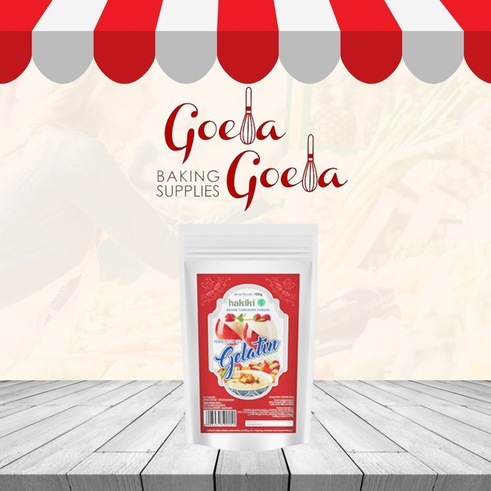 

TERJUAL Gelatin Hakiki / Gelatin Bubuk 100 gr