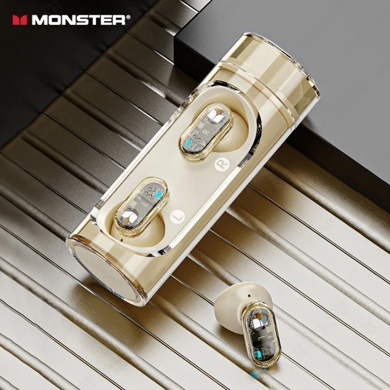 Headset Bluetooth Monster XKT13 Wireless Bluetooth Earphone Headphone Headset Earbuds TWS