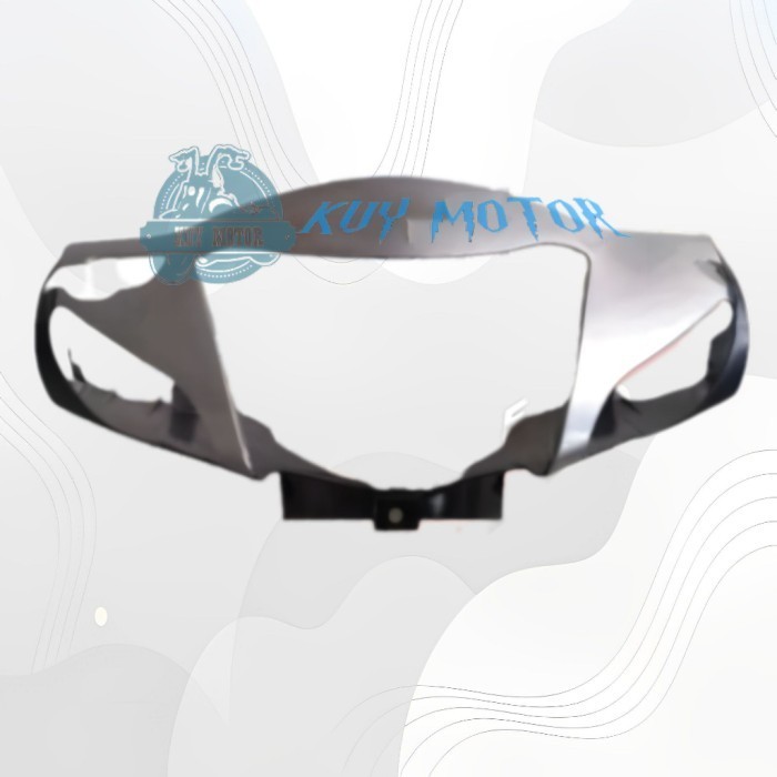 Batok kepala lampu depan supra fit new X S 2005 2006 2007 2008 Silver - Batok Depan
