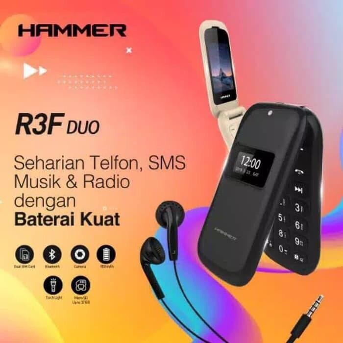 ADVAN HAMMER R3F DUO GARANSI RESMI ADVAN 1 TAHUN