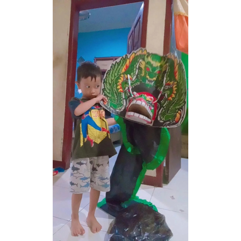 barongan untuk anak-anak Topeng Barogan anak murah /bantengan | bantengan anak SD premium / bantenga