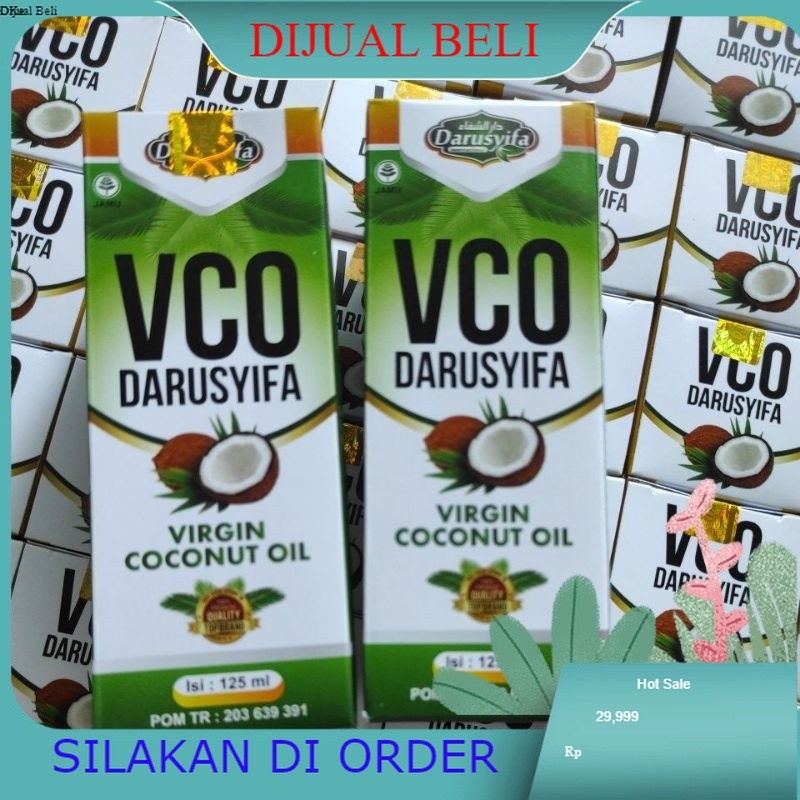 

VCO Virgin Coconut Oil - VCO minyak kelapa Murni 125ml