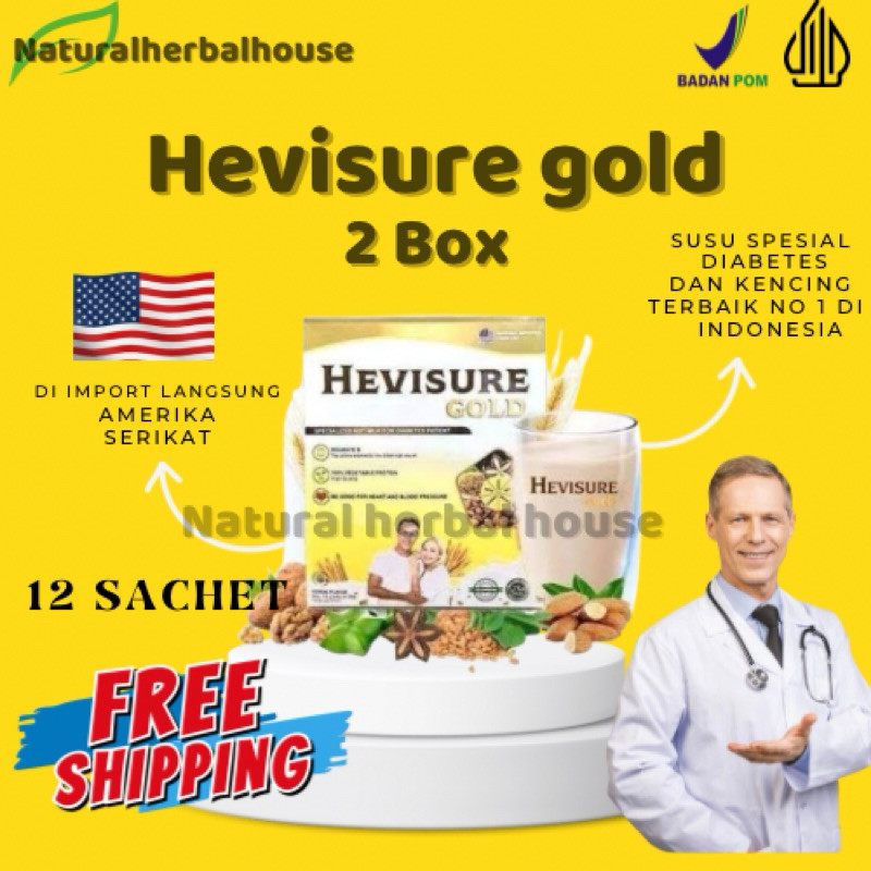

HEVISURE GOLD MILK SUSU OBAT DIABETES KENCING MANIS KADAR GULA RENDAH