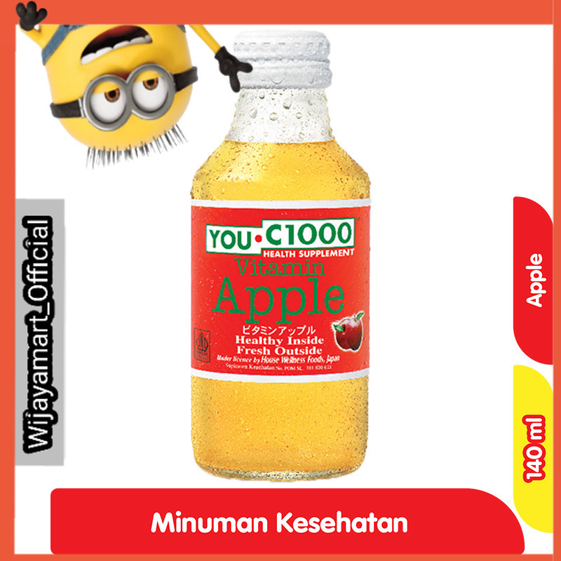 

You C1000 Minuman Vitamin C Apple 140 ml