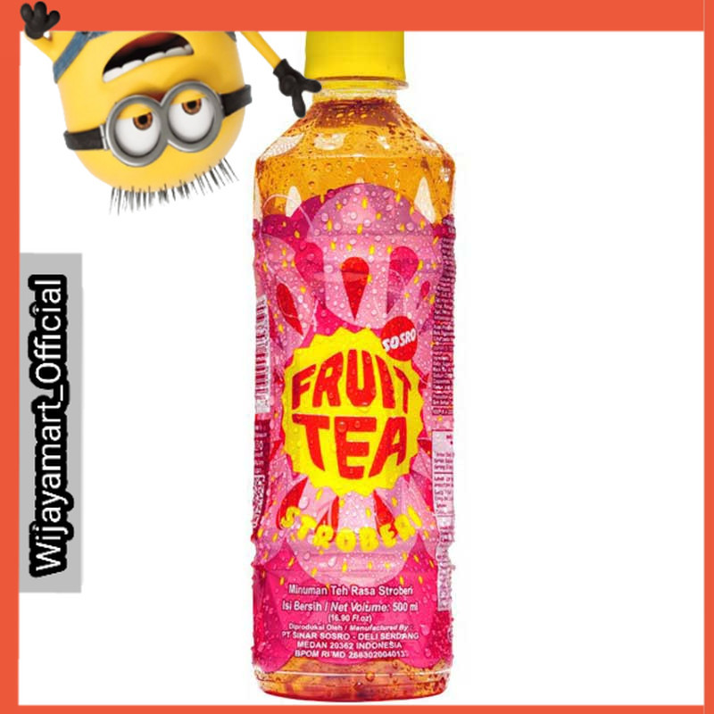 

Fruit Tea Minuman Teh Stroberi 500 ml