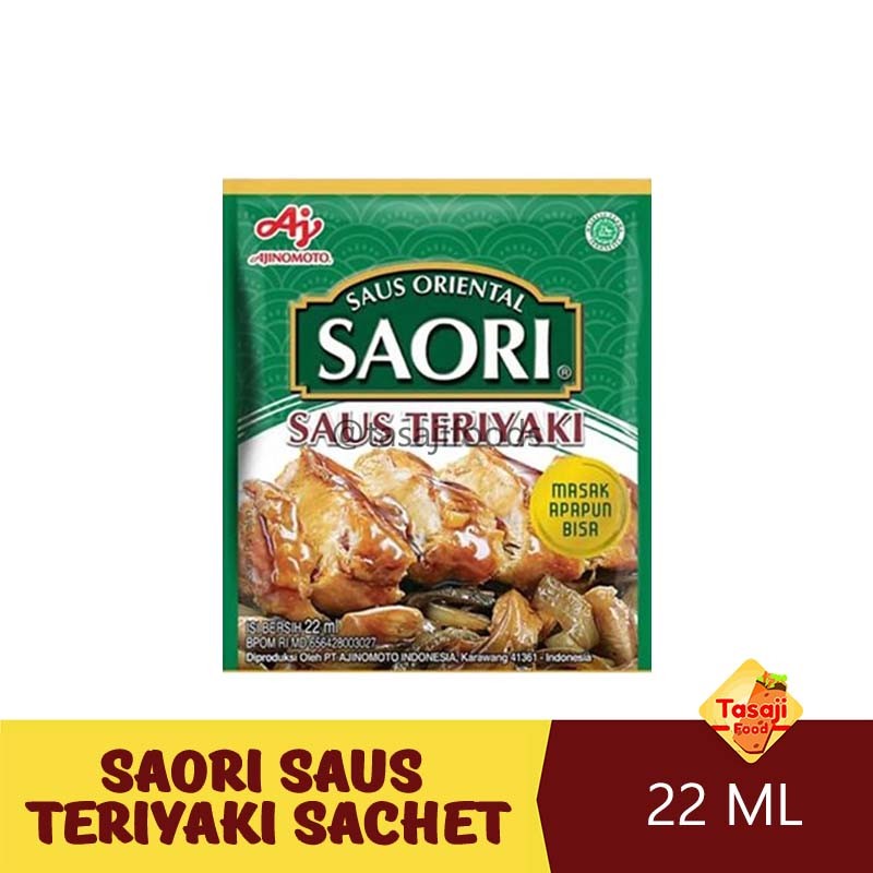 

Saori Saus Teriyaki Sachet 30 ML Bumbu Masak