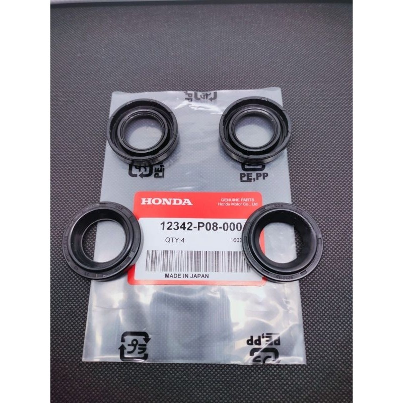 OIL SIL SEAL BUSI HONDA JAZZ RS GE8 - JAZZ GD3 VTEC 1SET ORI JAPAN