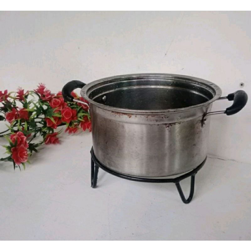 BESI 6 mm TATAKAN BESI WAJAN / TATAKAN PANCI BESI SERBAGUNA / ALAS WAJAN / DUDUKAN WAJAN