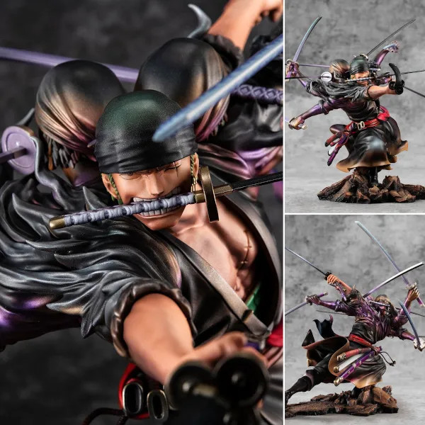 (Pre Order} Portrait Of Pirates POP WA-MAXIMUM Figure Roronoa Zoro Asura Ver.
