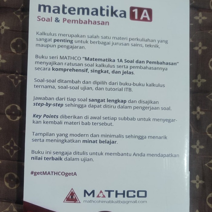 ✨TERLARIS ✨Mathco Matematika 1A soal & pembahasan MATHCO Edisi 2022