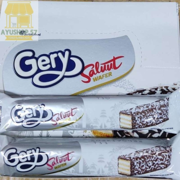 

Gery salut wafer coklat kelapa [12pcs/box] - AYUSHOP57
