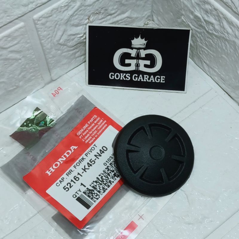 CAP FORK PIVOT 52161-K45-N40 TUTUP BOLT COVER RANGKA TENGAH BAUT AS ARM ALL NEW CBR150R CBR250RR BAB