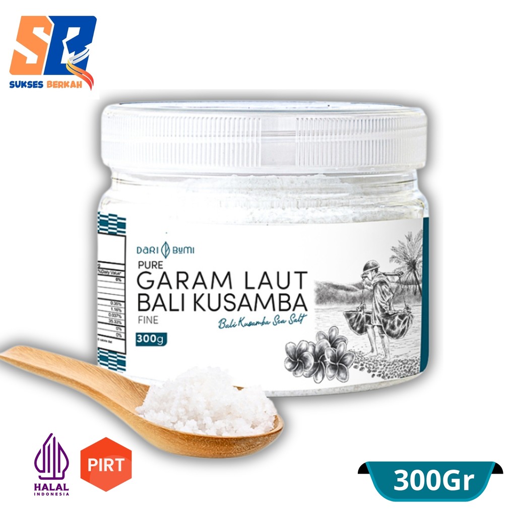 

Dari Bumi Garam Laut Bali Kusamba Sea Salt Organik Original