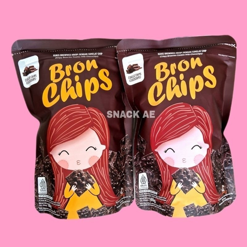 

BronChips Keripik Brownies - Netto 60gr