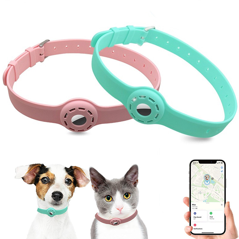 New Silicone Anti-Lost Pet Cat Collar For The Apple Airtag Protective Tracker Anti Lost Positioning 