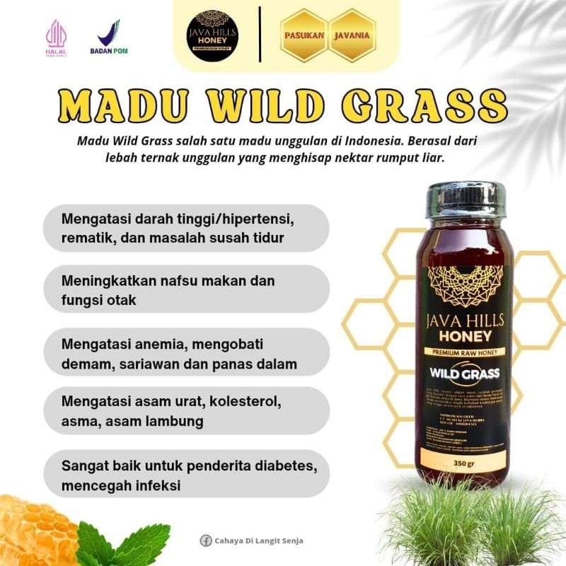 

Madu Murni Java Hills Madu Wild Grass