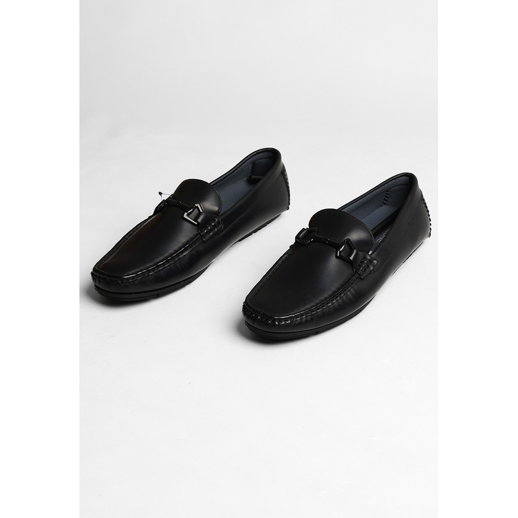 MANZONE - Sepatu Pria Formal Briza - Black