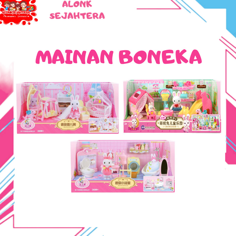 [LMB] Mainan Boneka mainan rumah rumahan anak perempuan mainan peran