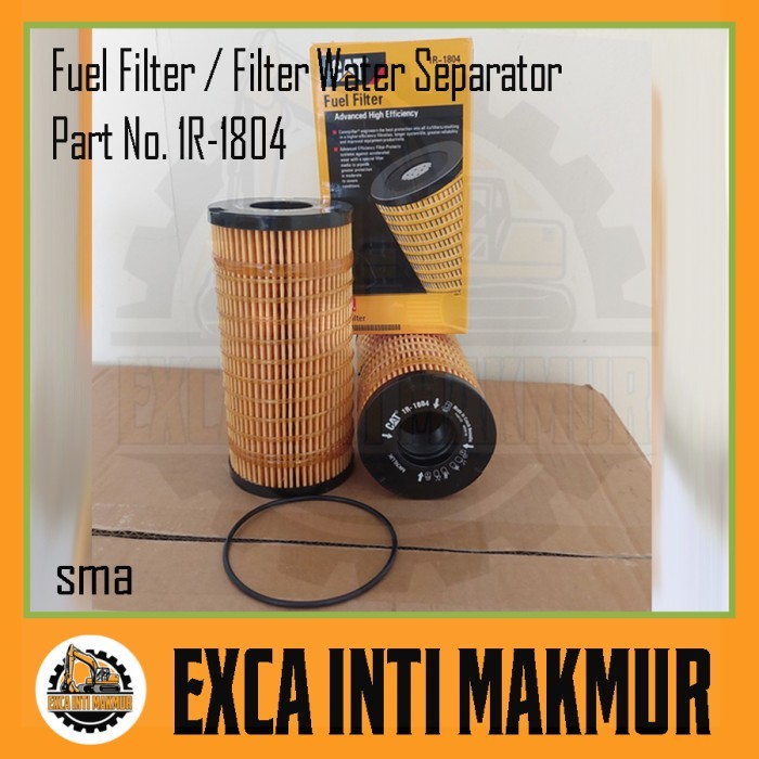 Fuel Filter 1R-1804 Filter Solar 1R1804 Fuel Water Separator 1R 1804 Filter Alat Berat Excavator