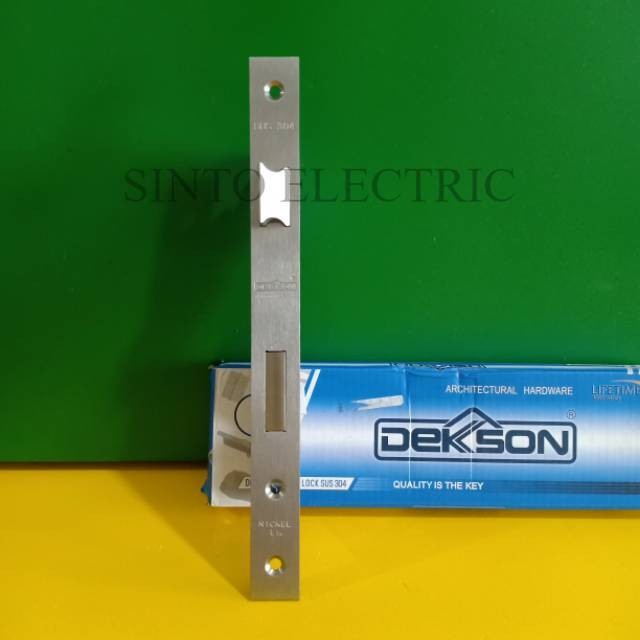 DEKSON Mortise Door Lock Dekson MTS IL DL 84030 Body Kunci Pintu Swing Pintu Aluminium Dekson 30CM