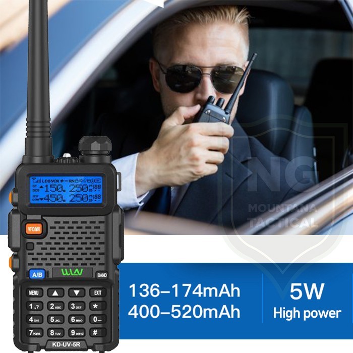 WLN WINLAN HT Walkie Talkie UV-5R Dual Band UHF-VHF FM Radio