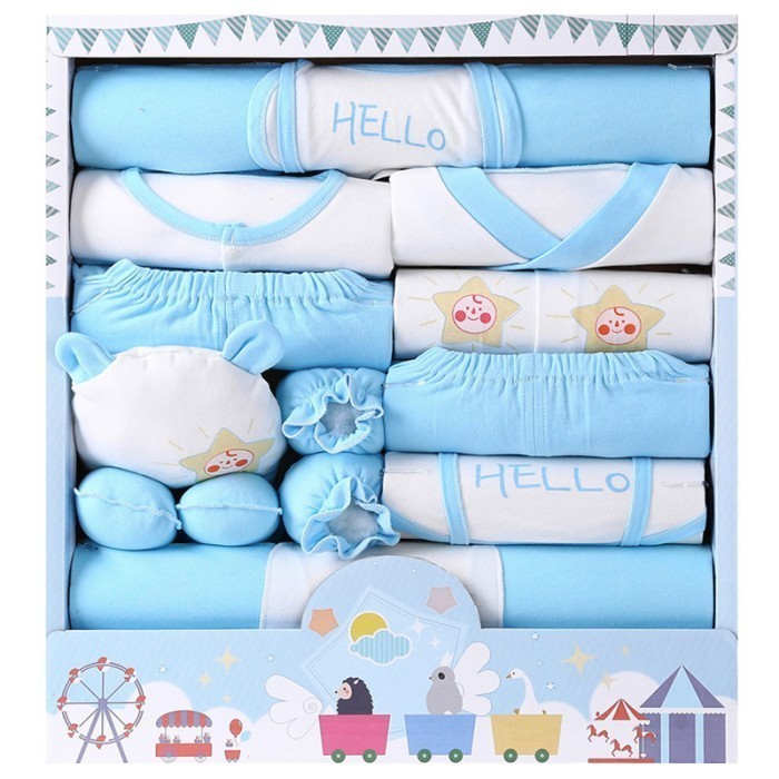 

DISKON Baby Gift Set Premium Newborn Baby Hampers Hadiah Kado Lahiran Bayi - 9