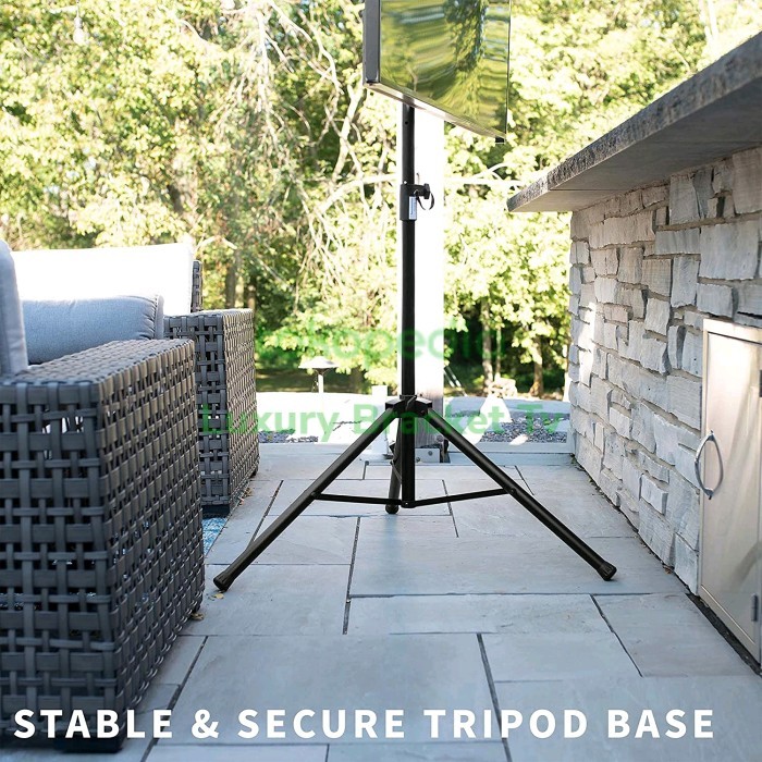 Stand Tr TV 32 - 45 inch standing tv adjustable