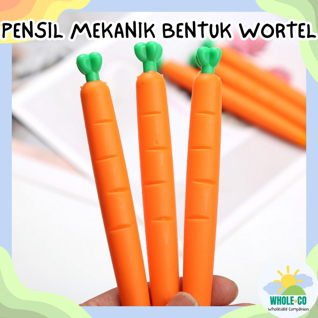 

Pensil Mekanik Bentuk Wortel Cetek Premium Alat Tulis Korea Aesthetic Lucu Unik Imut Termurah Cod