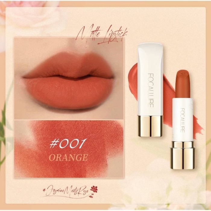 Focallure Matte Lipstick Waterproof Lipstik Focallure LipMatte